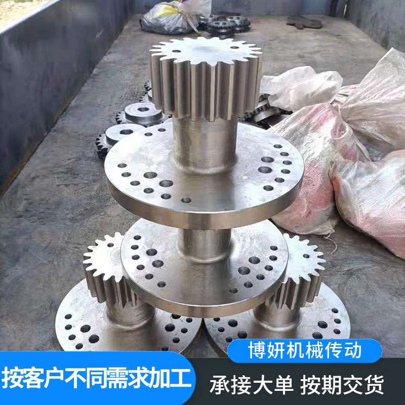 厂家 高精度磨齿齿轮大模数伞齿轮汽车机械传动工业圆柱直齿轮