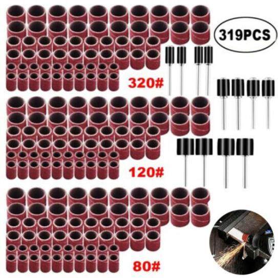 跨境 319PC套装砂圈 砂纸圈 320#120#80# 厂家直供