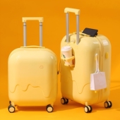 旅大侠雪糕泡泡行李箱女拉杆箱24寸学生行李箱20寸登机28寸旅行箱