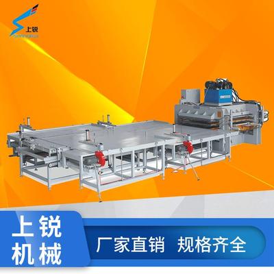 上锐木工机械压机木工拼板热压贴面双层刨花板贴面压合热压拼板机