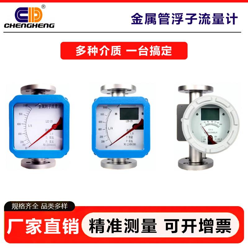 LZZ金属管转子流量计DN25浮子304不锈钢气体液体氮气数显大流量