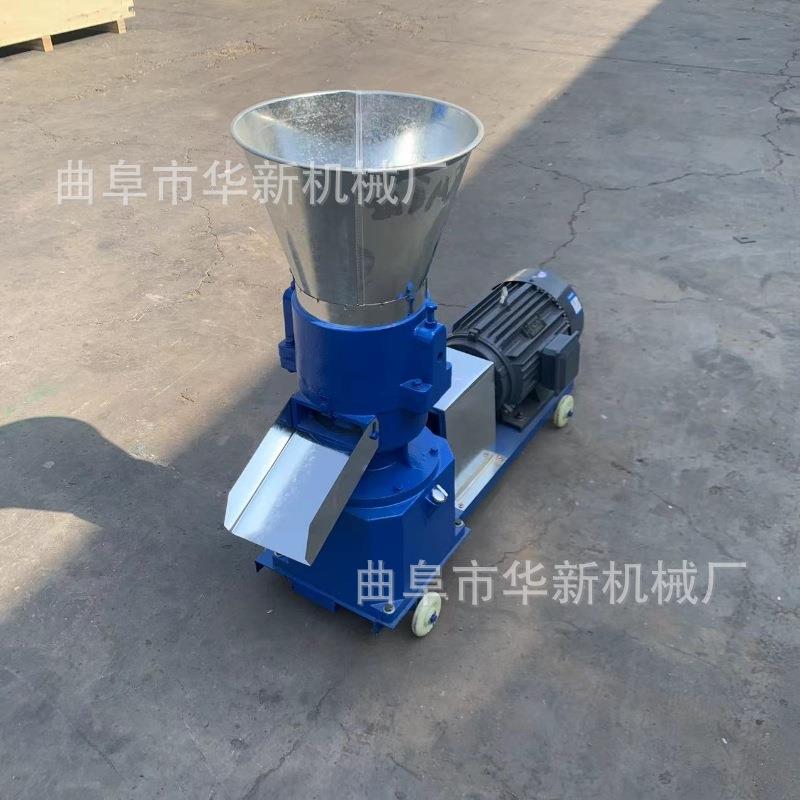 养殖饲料机家用型颗粒饲料机养兔子用平模造料机