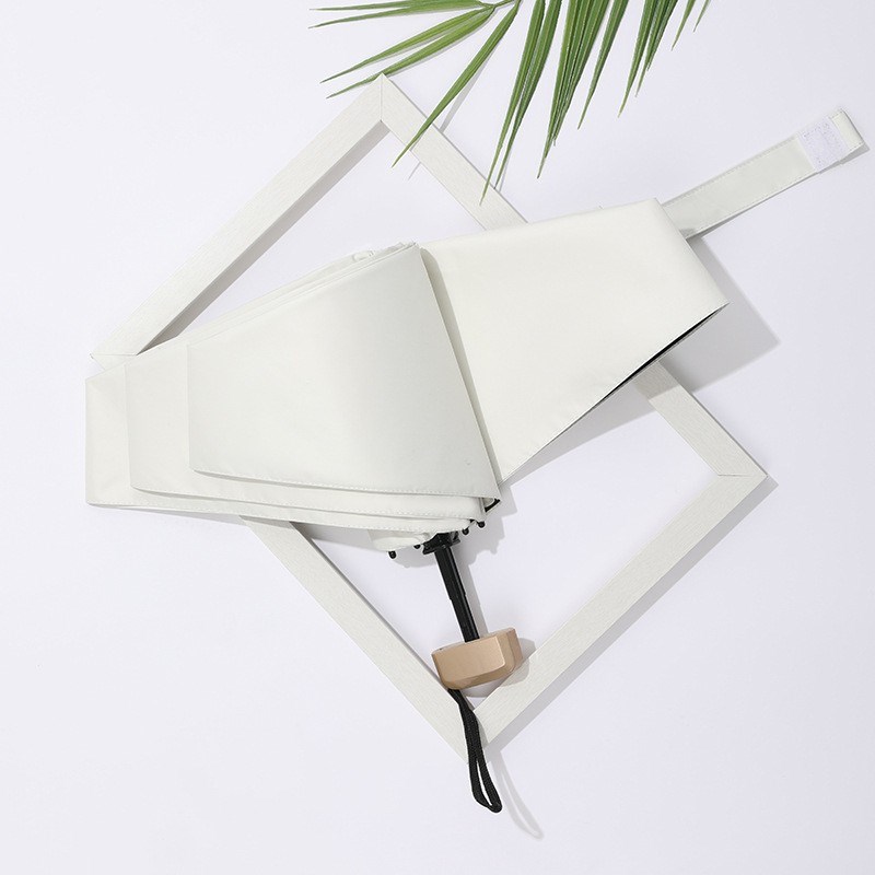 迷你五折伞晴雨两用黑胶雨伞遮阳防晒迷你伞太阳伞广告伞定制