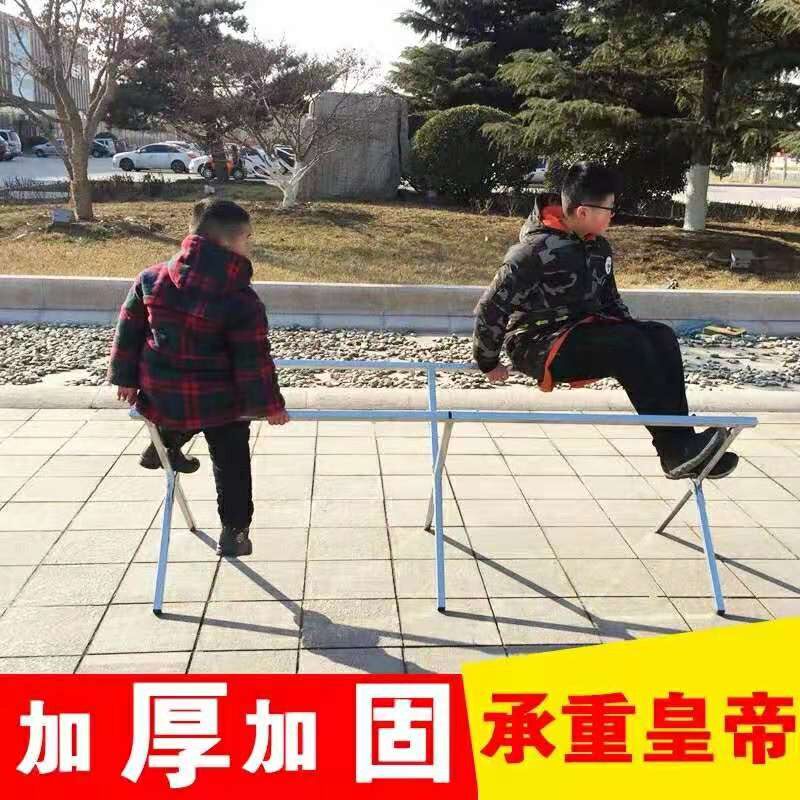 地摊货架2米竹席夜市摆摊折叠桌C多功能摆摊货架子服装展示架加厚