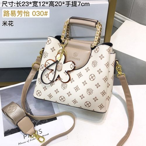 今年流行高品质印花菜篮子包女士时尚气质通勤洋气单肩斜挎手提包