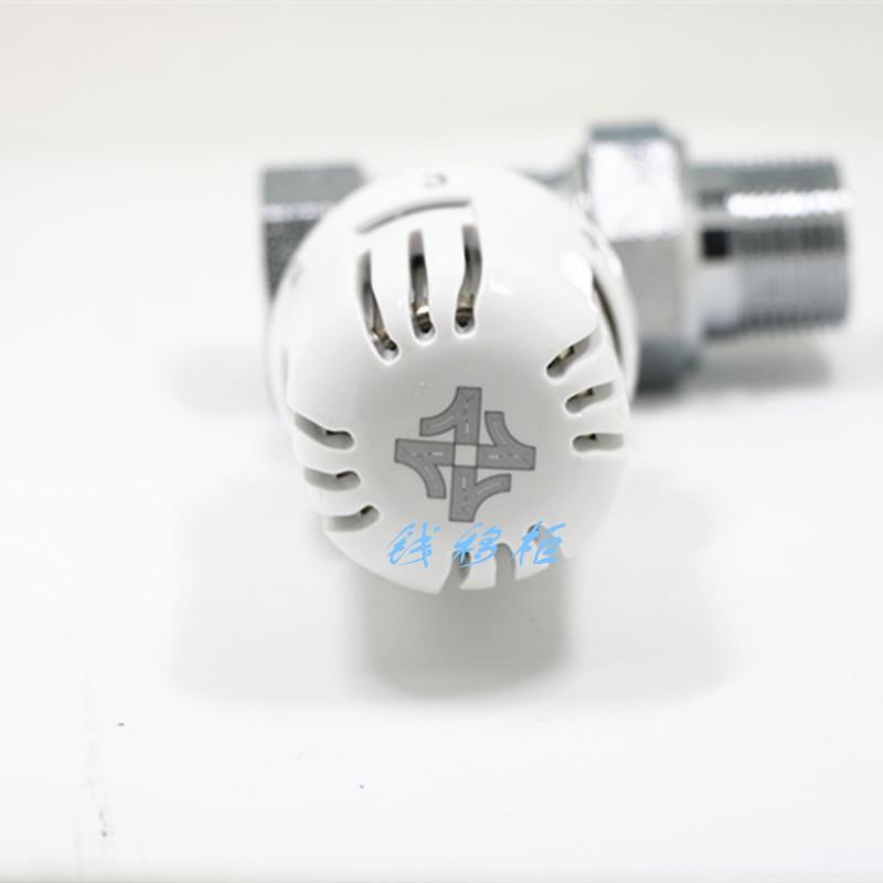 。阀门 自动温控阀散热器恒温控制阀自动恒温PRPR 直式 角式