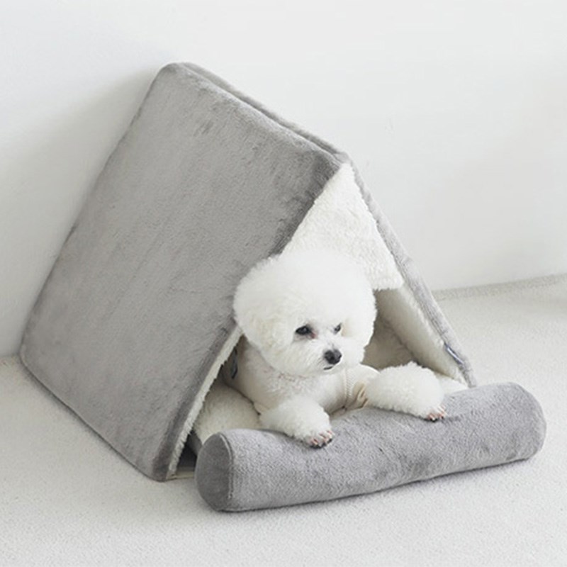 韩版宠物帐篷窝蒙古包窝猫窝泰迪狗窝挡风保暖冬季可拆洗狗床猫屋