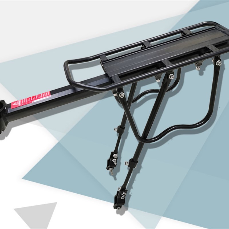 山地自行车铝合金后货架  自行车快拆后尾架 自行车货架