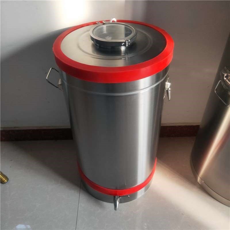 不锈钢酒桶水桶油桶蜂蜜储存桶 家用米桶面桶 T超市散酒销售桶