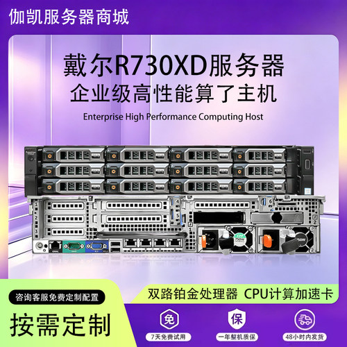 戴尔服务器双路高性能
