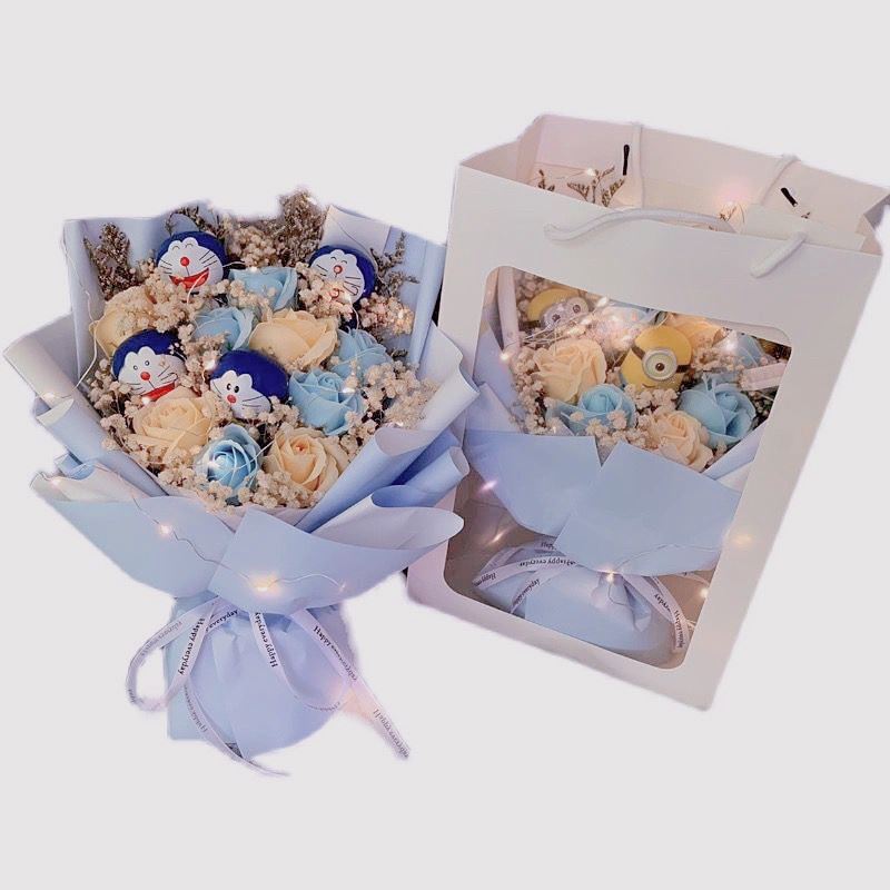 新品毕 业花束玩偶公仔小学初中高中毕业K礼物大学女生纪念送老师