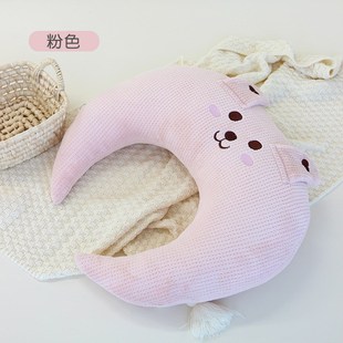 牛奶绒月牙安眠枕神器孕妇睡觉抱枕宝宝可爱趴枕多功能喂奶枕