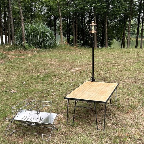 户外野营伸缩款灯支架挂钩露营地钉挂勾