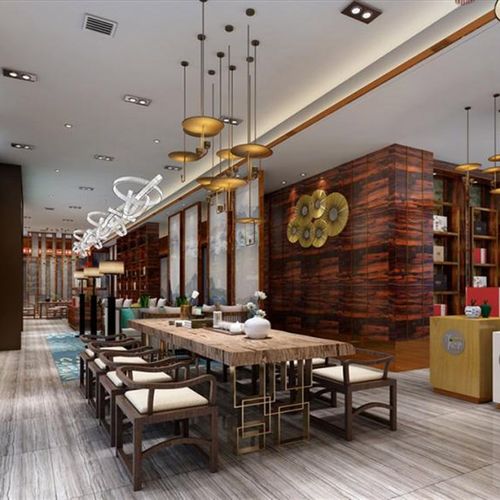 茶馆.茶楼室内设计案例效果图茶铺 茶坊 老茶铺 老茶.馆 老茶店