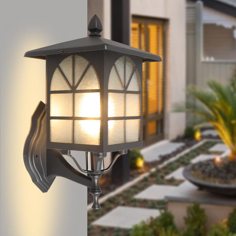 别墅庭院灯大门壁挂灯外墙壁灯户外壁灯防水欧式室外阳台壁灯花园