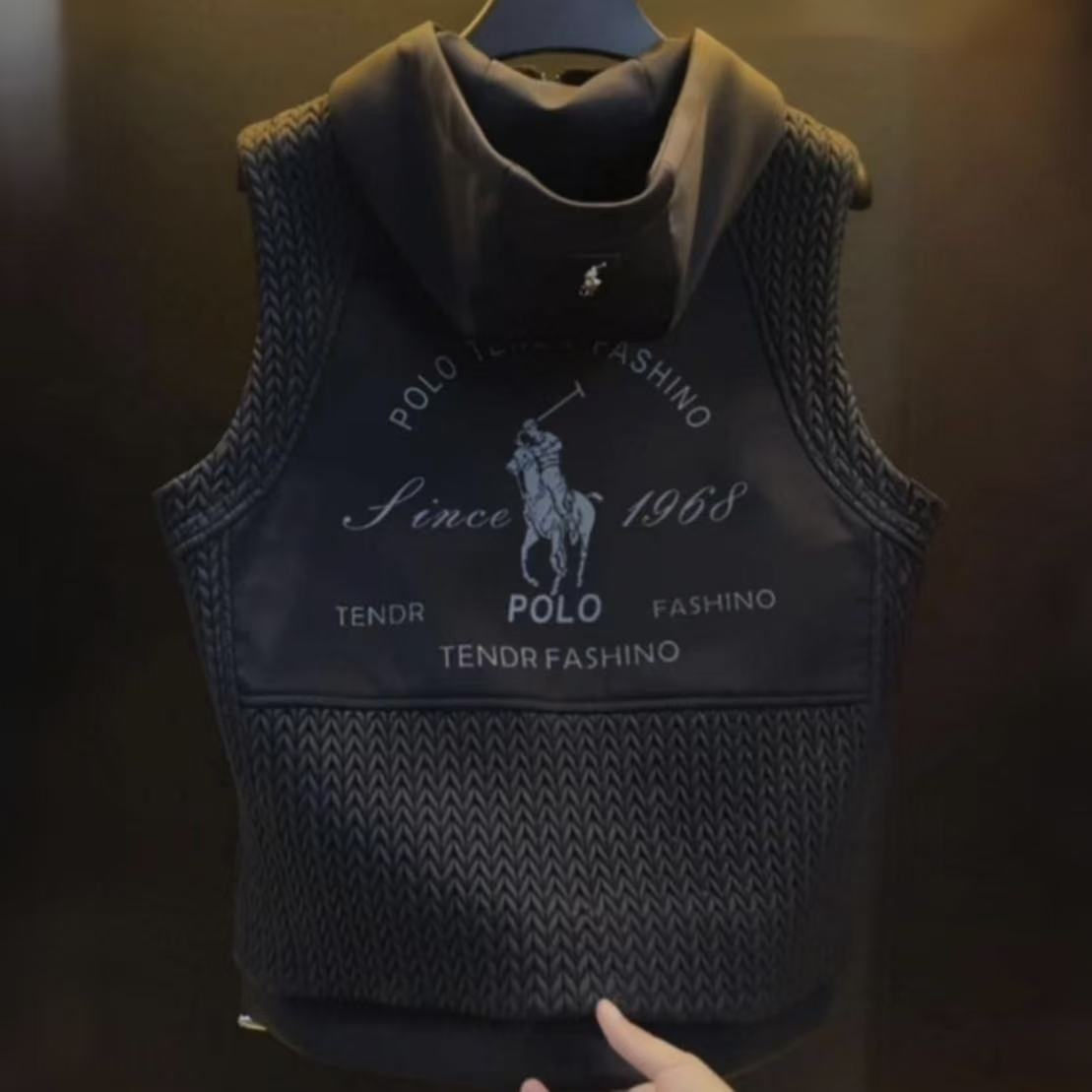 2025秋冬穿搭神器男士经典连帽马甲