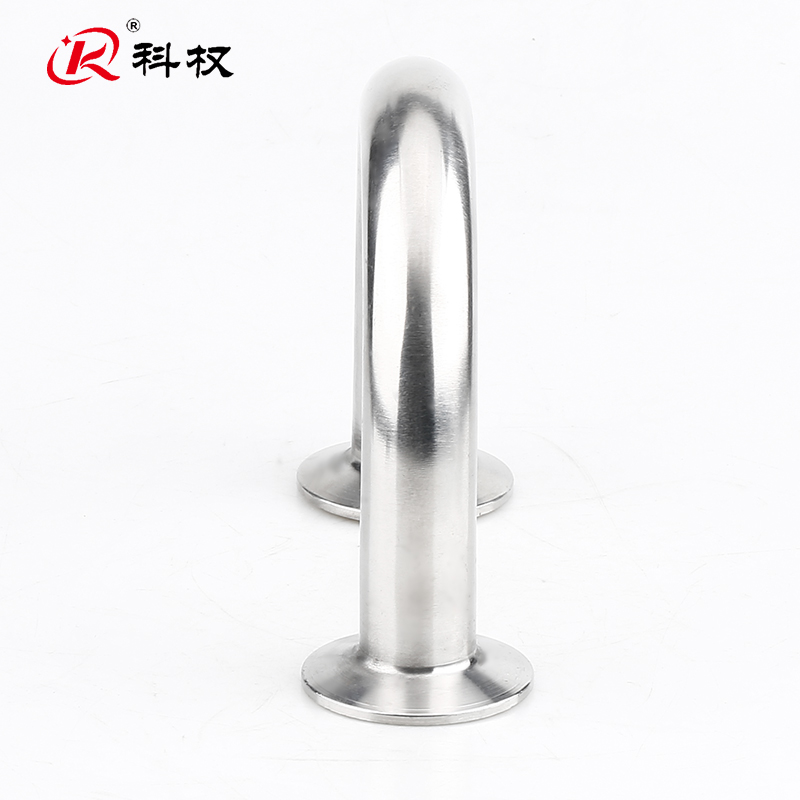 科权304不锈钢180度弯头卫生级快装U型弯管焊接半圆W抛光接头短弯
