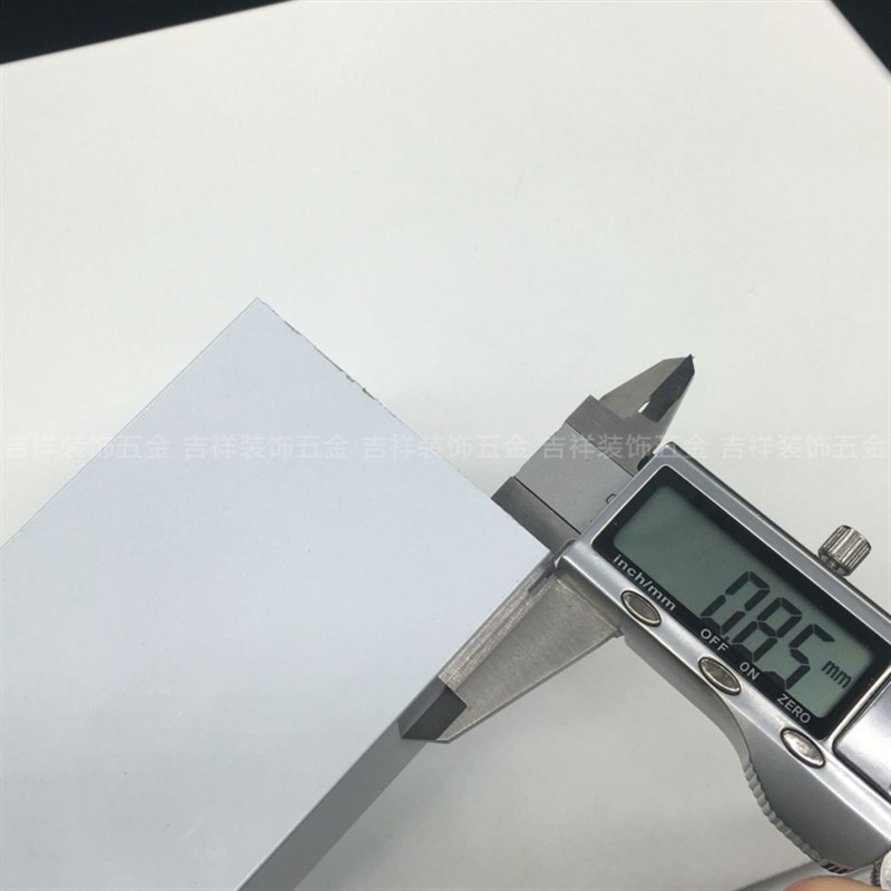 加厚瓷砖橱柜立柱卡条封边橱柜铝合金立I柱卡槽灶台瓷砖柜包边方