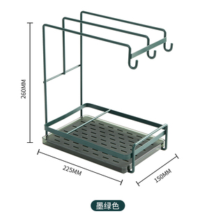 致想抹布沥水架厨房抹布q架台面壁挂家用水槽置物架洗碗布风干架