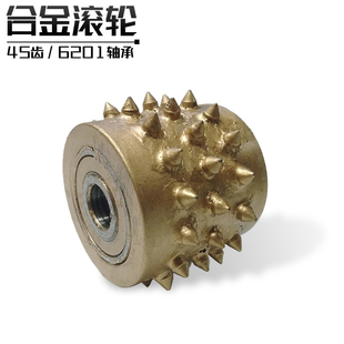 石材加工打荔枝面合金磨盘机台打磨头板材滚轮磨轮马蹄形磨机工具