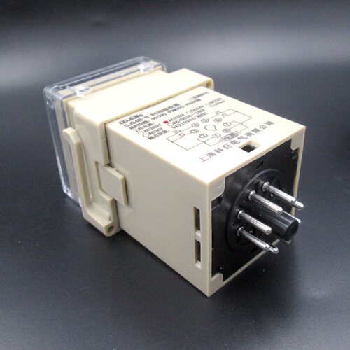 CJS48-8数显时间继电器顺序启动两组延时接通断开宽电源24-240V