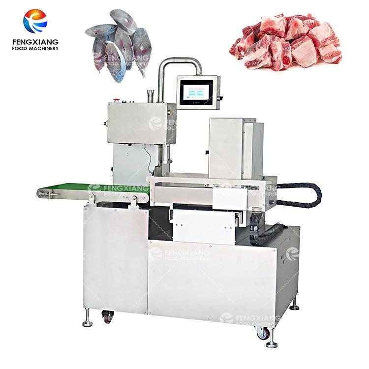 工厂直销 全自动高速锯骨机 生鲜排骨切块机斩排切丁切粒机