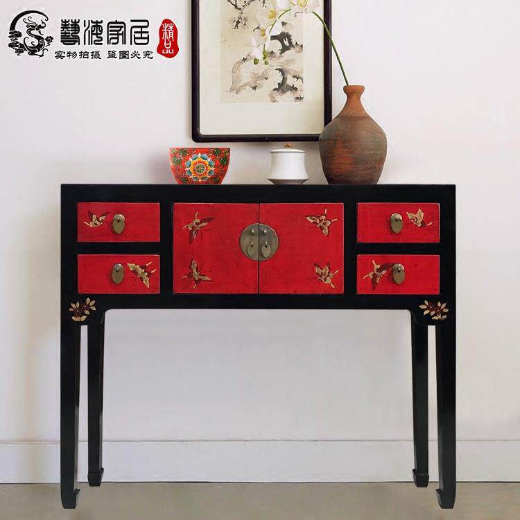 北欧进门玄关柜现代简约客厅双面隔断鞋柜间厅屏风装饰置物架酒柜