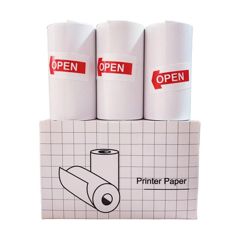 适配喵喵机P1/P2/N1咕咕u机爱立熊57x30mm热敏纸错题打印机纸卷纸