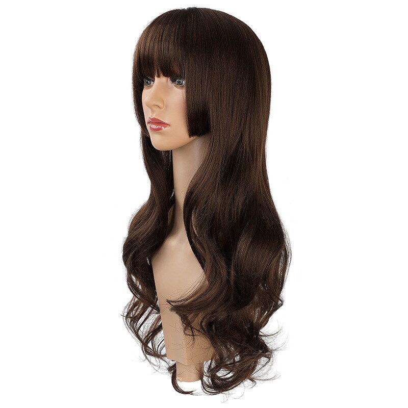 假发女 新款公主切大波浪长卷发时尚逼真自然整顶全头套 厂家现货
