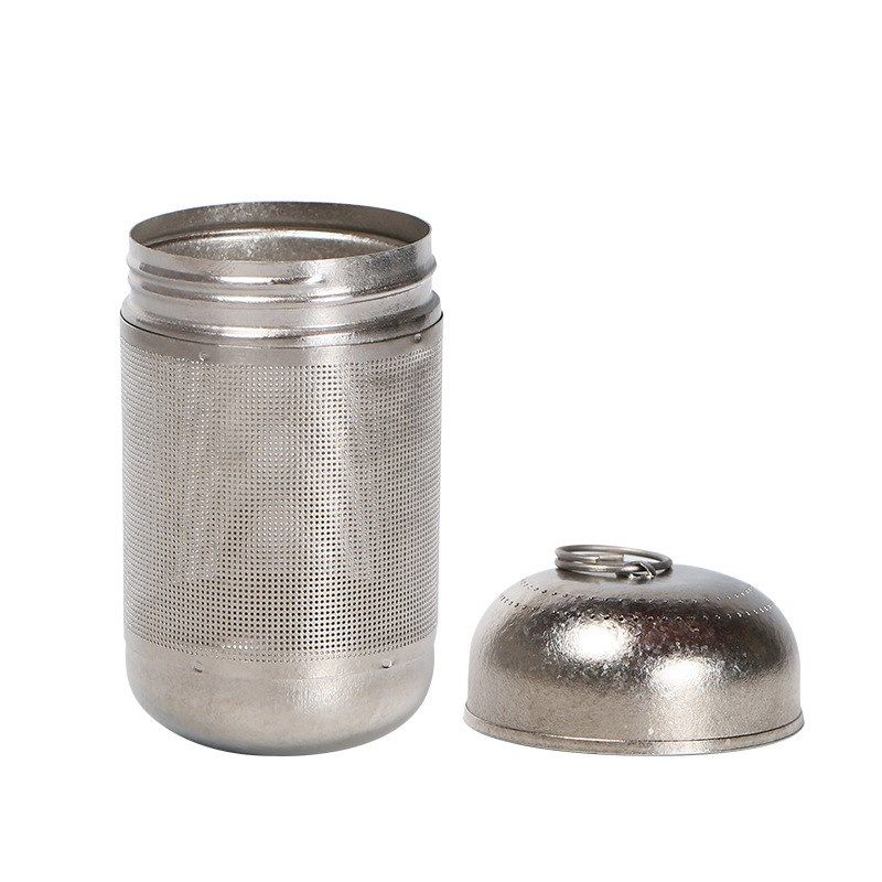 厂家户外纯钛滤茶器 纯钛茶漏过滤网配件 茶壶配件内置茶滤蛋