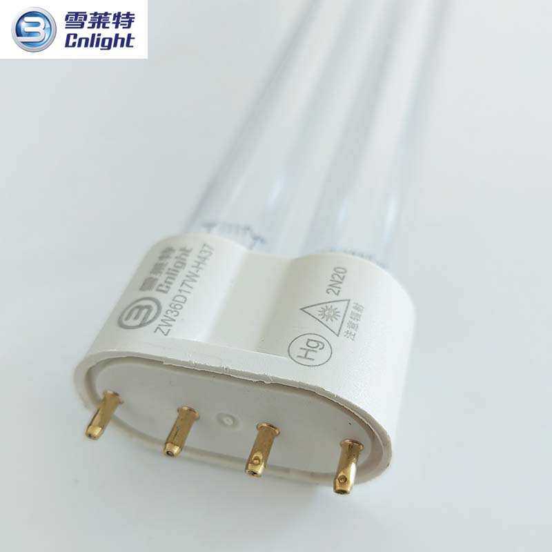 雪莱特ZW36D17W-H437 紫外杀菌灯管 H型紫外消毒灯空气消毒机灯管