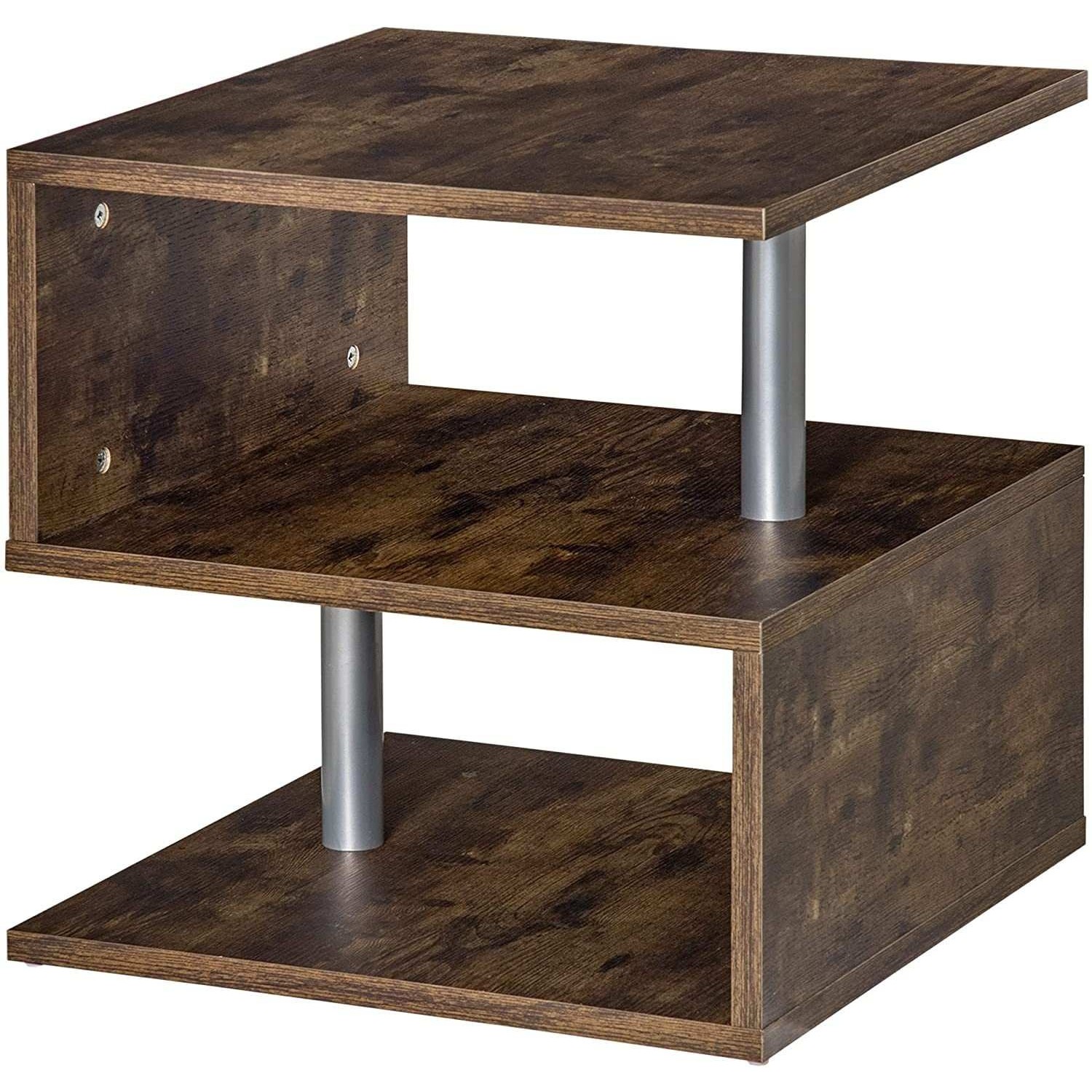 办公室咖啡桌储物书架茶几边几凳子简约床头桌柜小型置物收纳柜