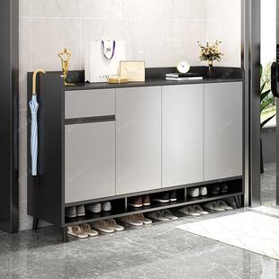 鞋柜鞋架门口大容量入户收纳玄关家用现代简约简易多层柜子储物柜