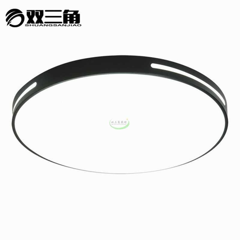 LED吸顶灯圆形黑白色镂空客厅餐厅卧室书房阳台过道厨房长正方形