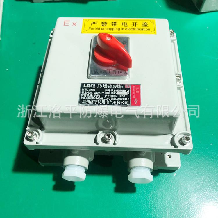 BDZ52防爆断路器三相380V220V铸铝开关箱16A20A32A照明动力配电箱
