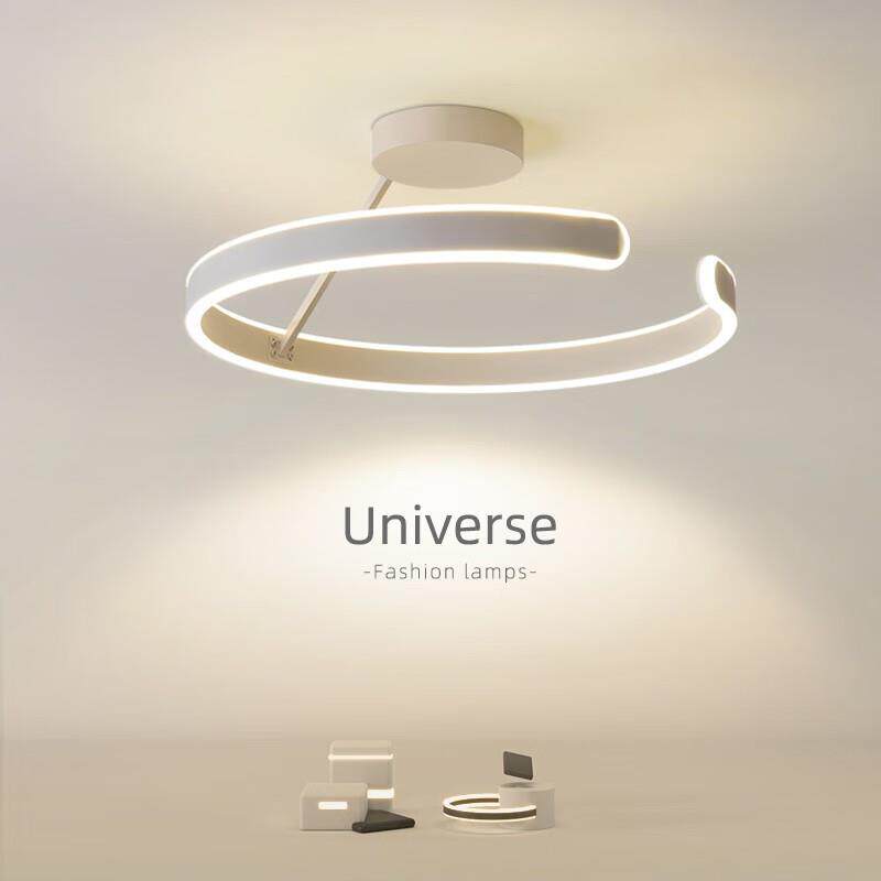 LED吸顶灯现代简约大气圆环客厅灯2023年新款主卧室吧台阳台灯具