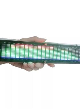 LED2015音乐频谱电平灯多模式DSP均衡器EQ声控拾音彩色亚克力外壳