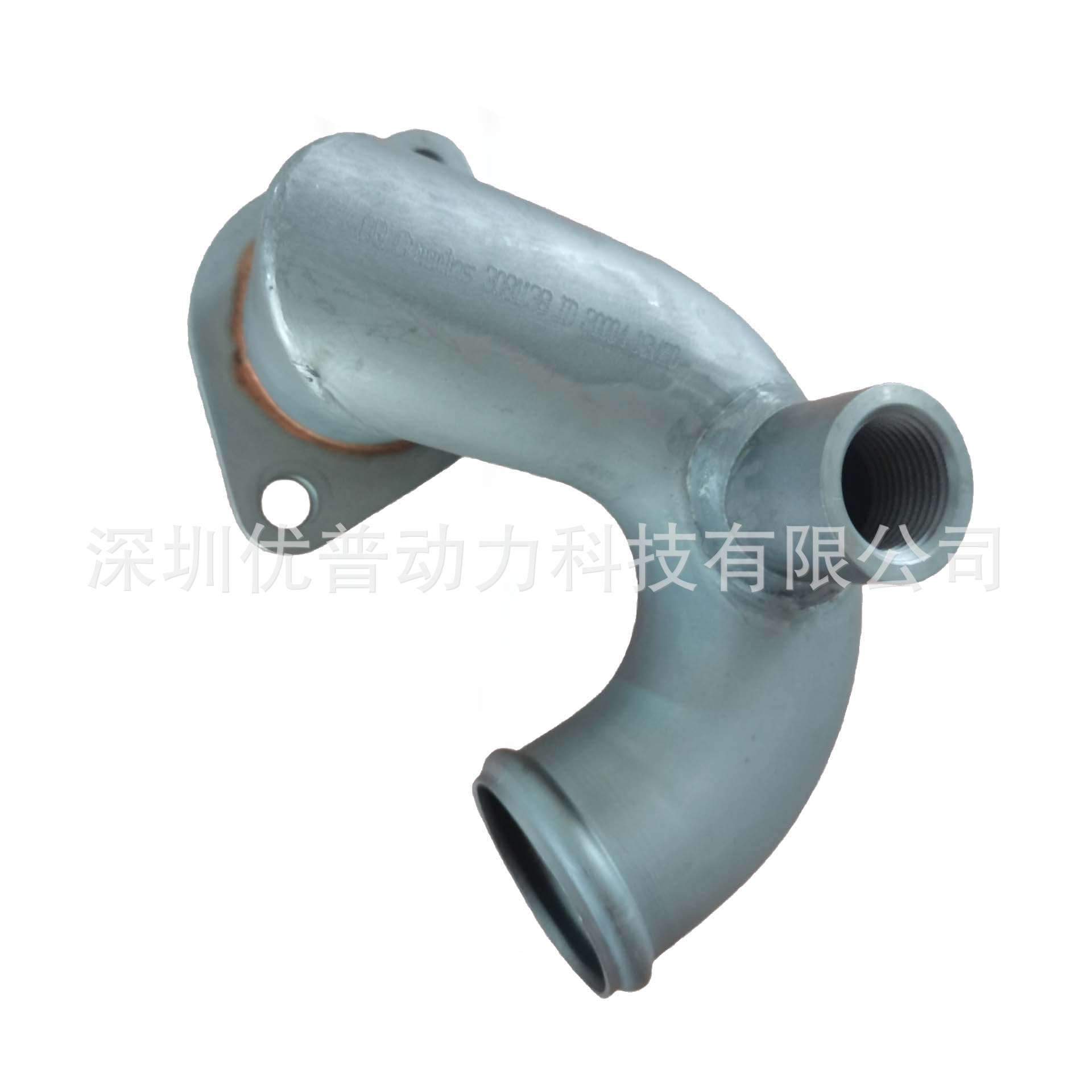 重庆柴油发动机配件 K19旁通水管接头 3081138