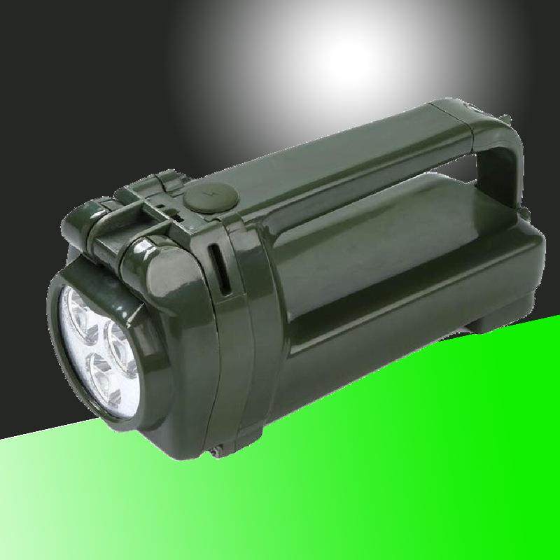 XZY2310班用强光搜索灯手摇式发电带电量显示探照灯