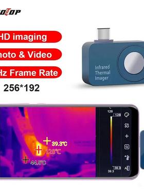 TOOLTOP T7 256*192 安卓插卡式热成像相机 25Hz 拍照 支持多语言