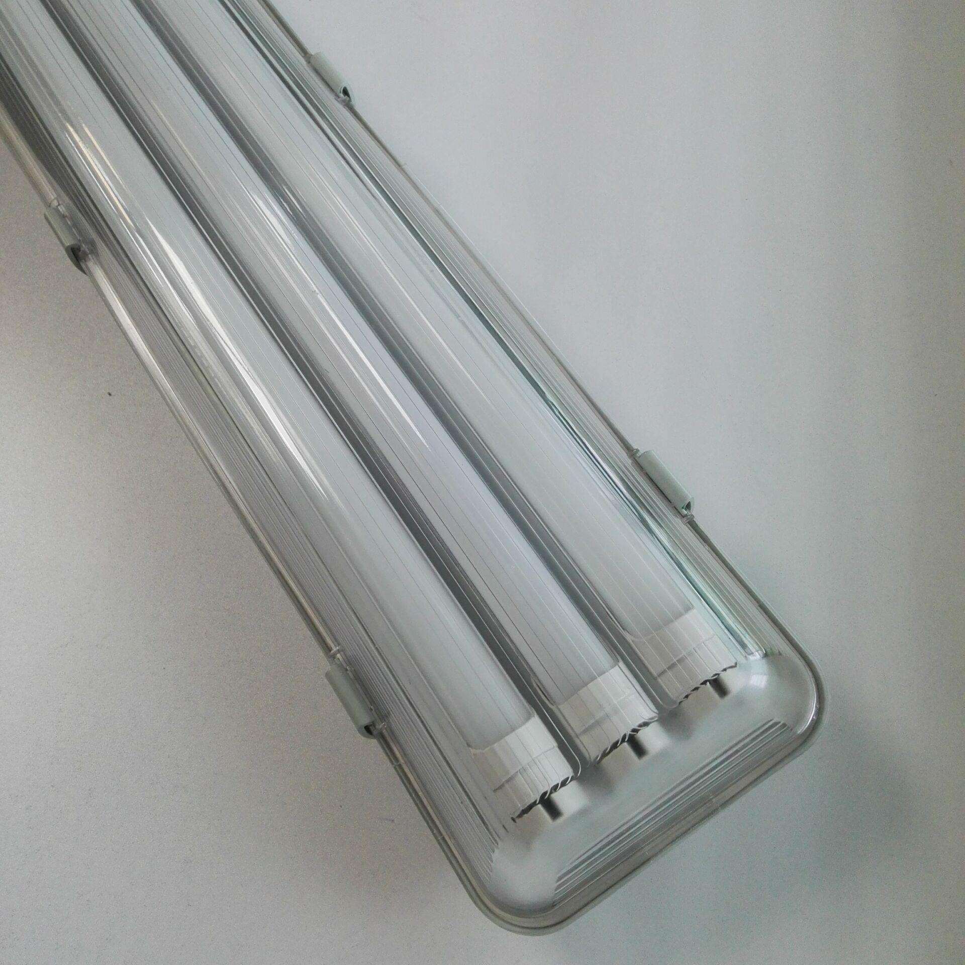 T8三管三防灯PC罩 阻燃灯罩