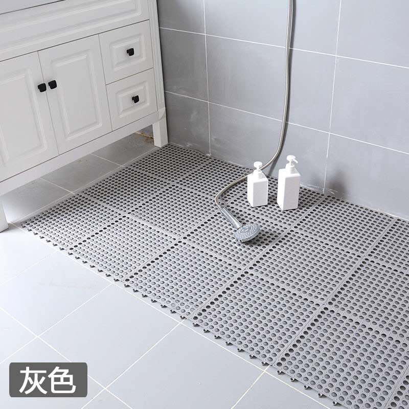 厨房洗澡间吸水漏空冲凉网格卫生间防滑垫酒店地毯脚踏铺地板漏水
