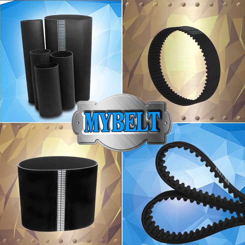 橡胶同步带 HTD5M 5M1595  5M1600 5M1635传动带橡胶皮带同步轮带