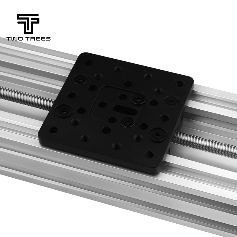 4080U铝型材工作台 T8丝杆直线滑台 3D打印机 雕刻机 XZYZ轴模组