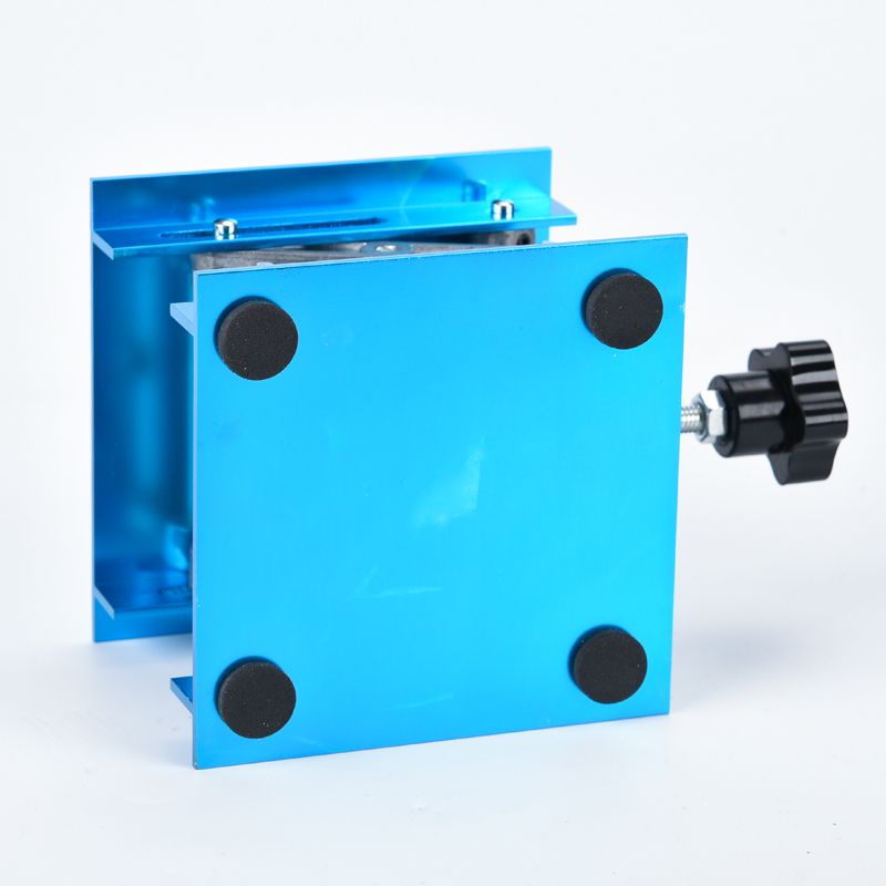 小型不锈钢升降台实验室用微型升降小手动螺杆拧操作简易放水平仪