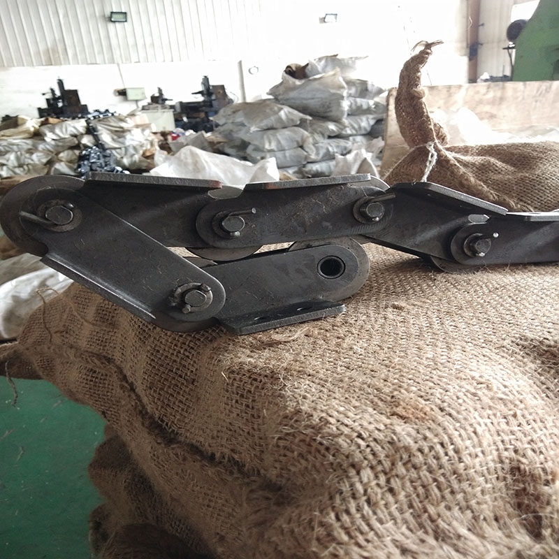 不锈钢工业传动链条双节距滚子链长节距输送带链板式非标网链