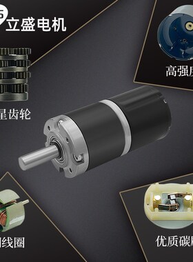 36-3632微型直流行星减速电机  大扭矩调速正反转高速马达12V24V