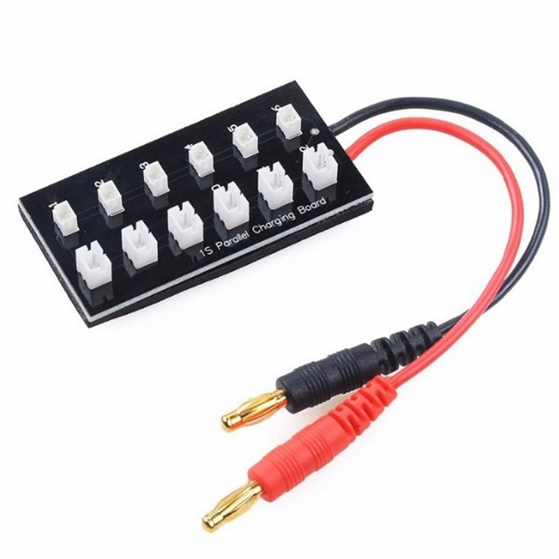 JST-PH平行连接板1S 2S 3.7V 电池并充板 可搭配B6平衡充电器
