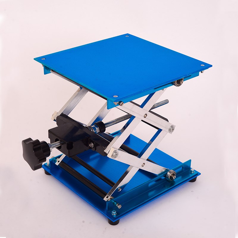 实验室升级款 升降台 多功能小型简易便携式 手动 电动升降平台