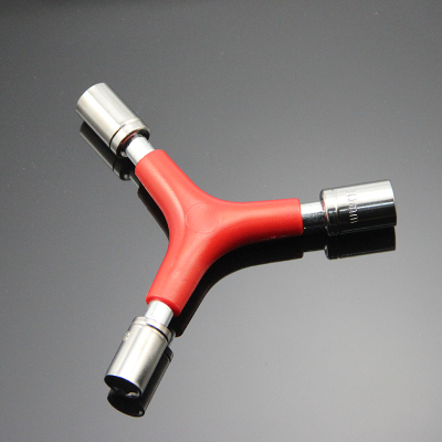 三合一内六角扳手 4/5/6mm 超实用三角形内六角扳手 单车工具